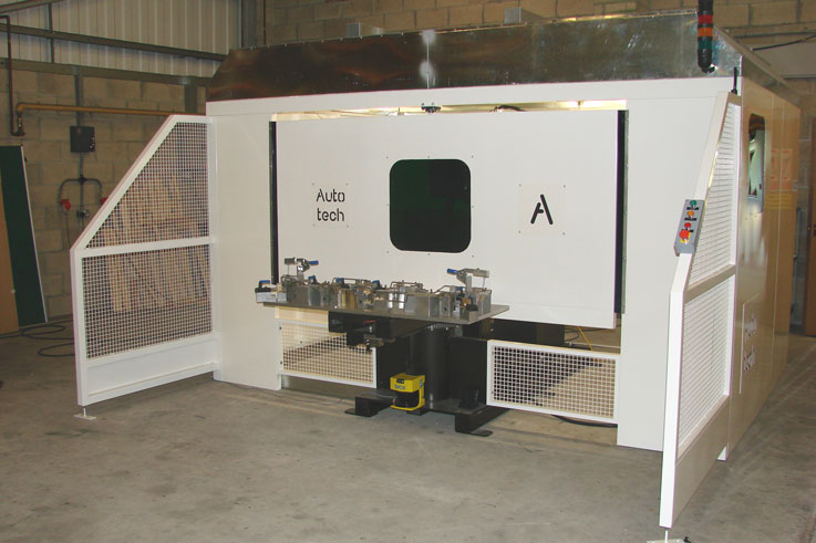 Another Powered End Changer System for William Hughes UK now with 2nd Robot